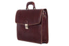Aktentasche Braun Leder Seitenansicht | Fortis' Brief