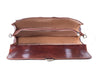 Aktentasche Braun Leder Innenansicht | Soho Brief