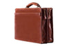 Aktentasche Hellbraun Leder Seitenansicht | Doctor's Brief
